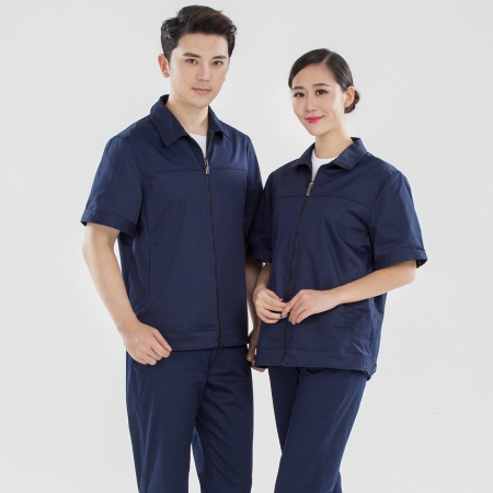 藏青色夏季工作装AD19-2