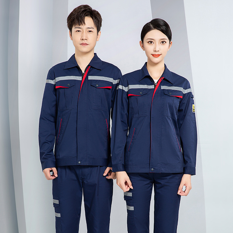  夏季薄款防静电工作服AAC3418