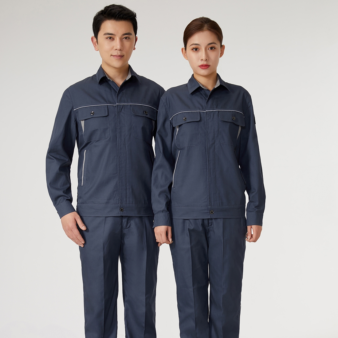 日本钢厂员工专用工作服设计与应用